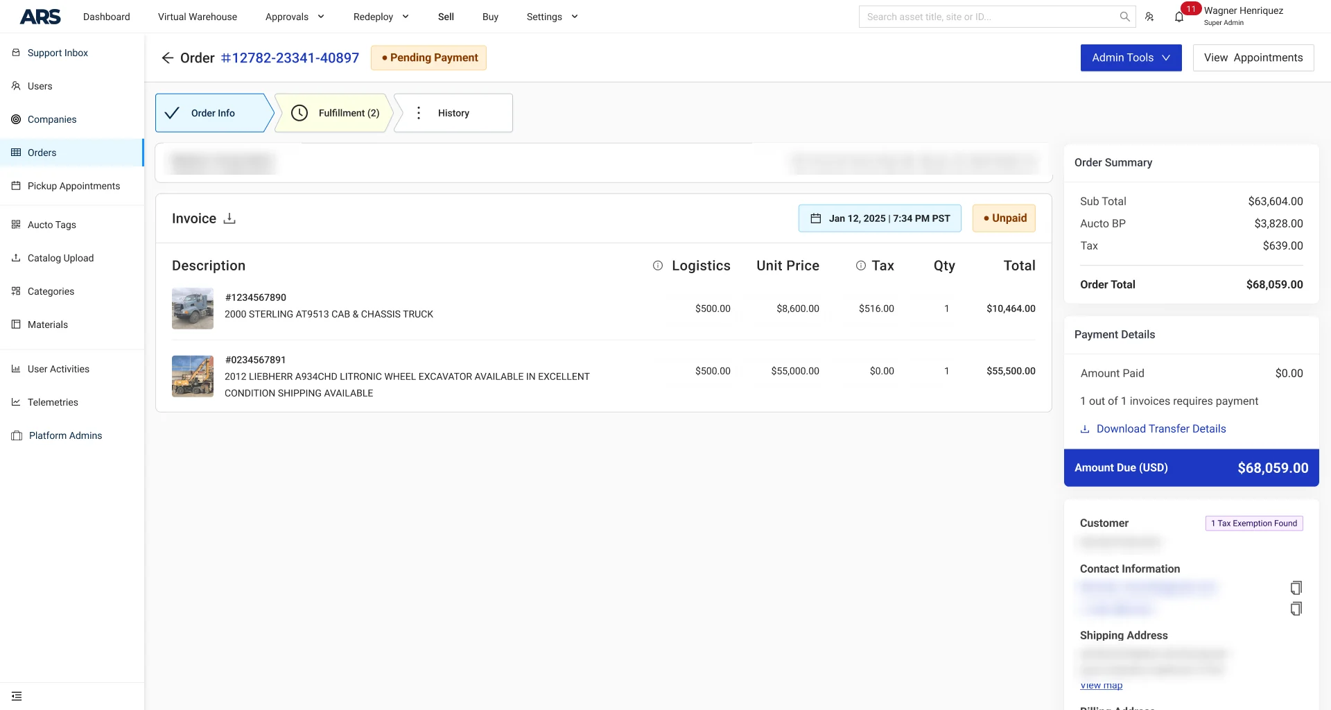 The same Sales Order redesigned