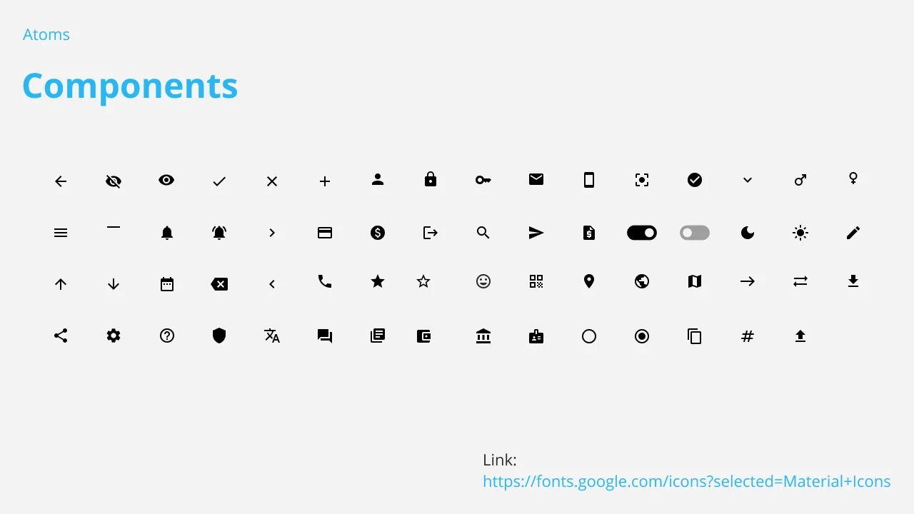 Nilo icon set